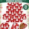 25 Pcs Christmas Gift Boxes Mailing Boxes Small Corrugated Cardboard Boxes Holiday Shipping Boxes for Small Business Gifts Shoe Packaging Supplies (Classic Style,4 x 8 x 2 Inch)